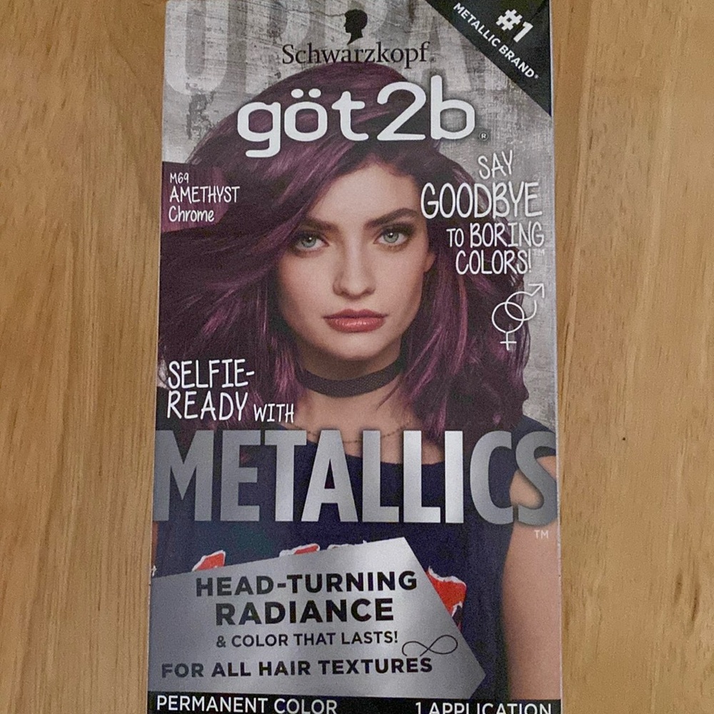 Got 2b metallics hair color
